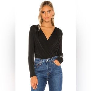 NWT Free People Turnt Black Thong Bodysuit
